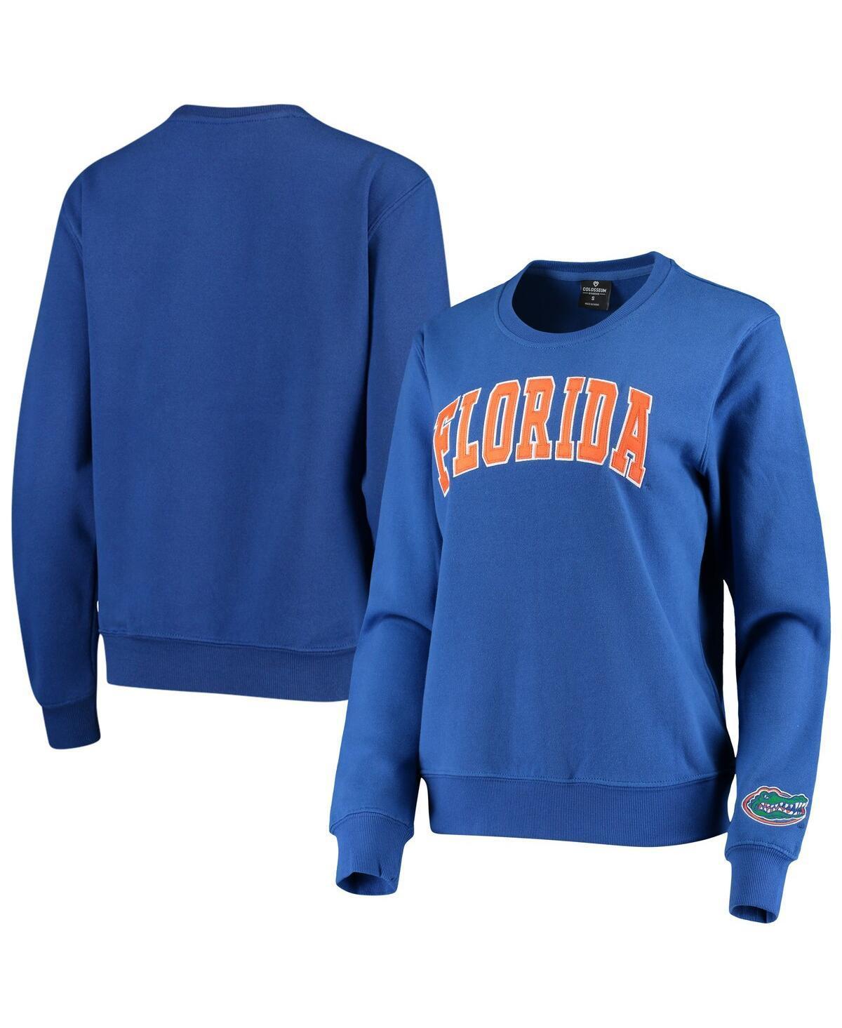 Women's Colosseum Royal Florida Gators Campanile Pullover Sweatshirt, Size: XL, Blue Product Image