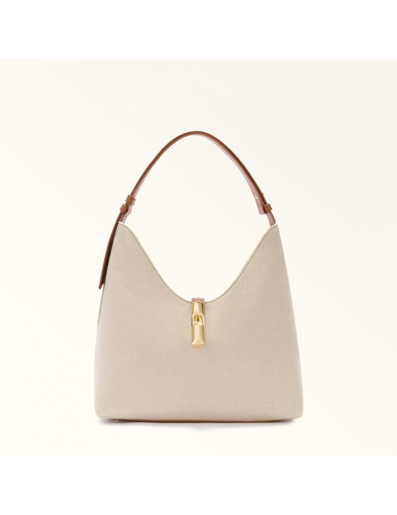 FURLA Goccia Hobo Bag In Brandy Product Image