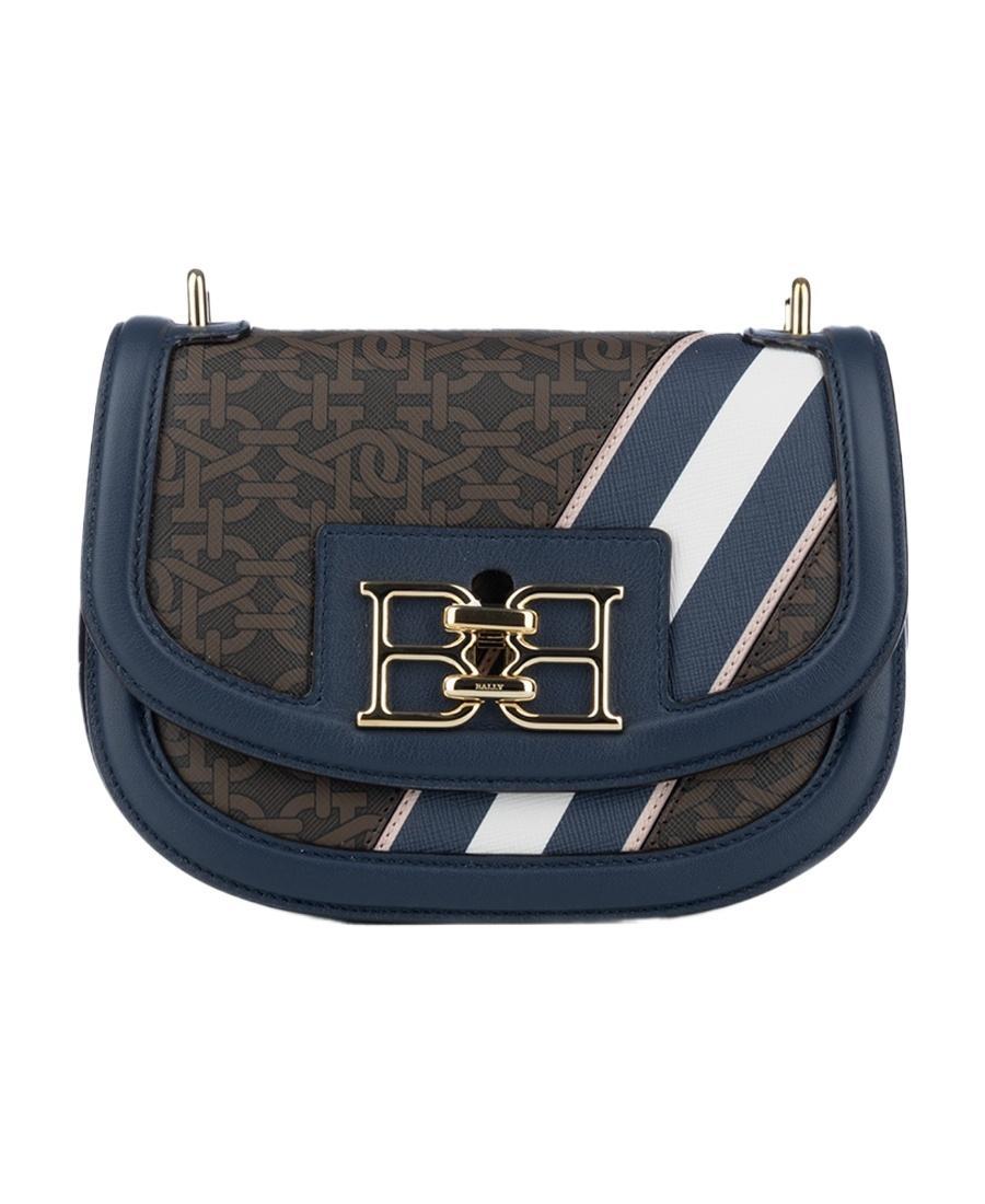 BALLY Flip Shoulder Bag In Black Product Image