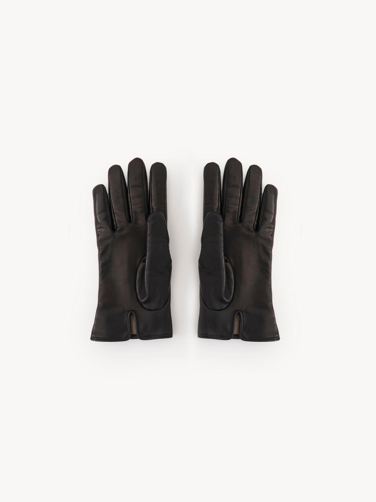 The Chloé Iconic gloves in leather Product Image