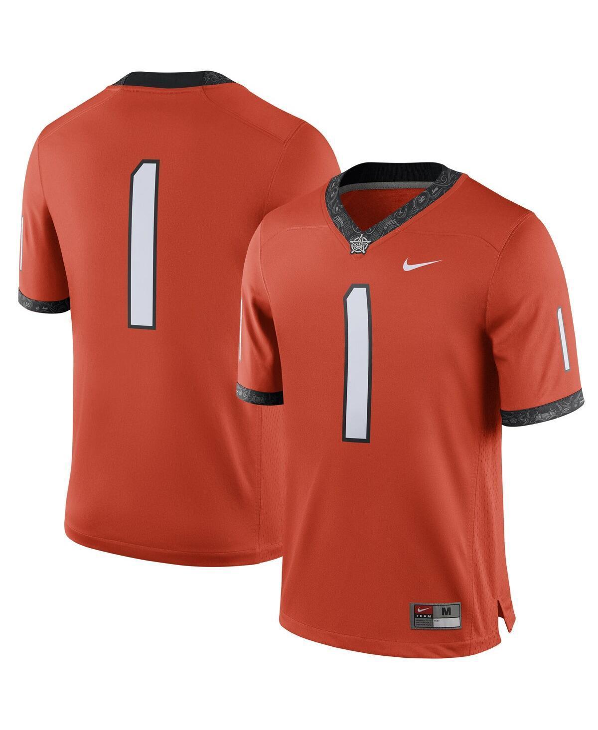 Mens Nike #1 Oklahoma State Cowboys Alternate Game Jersey Product Image