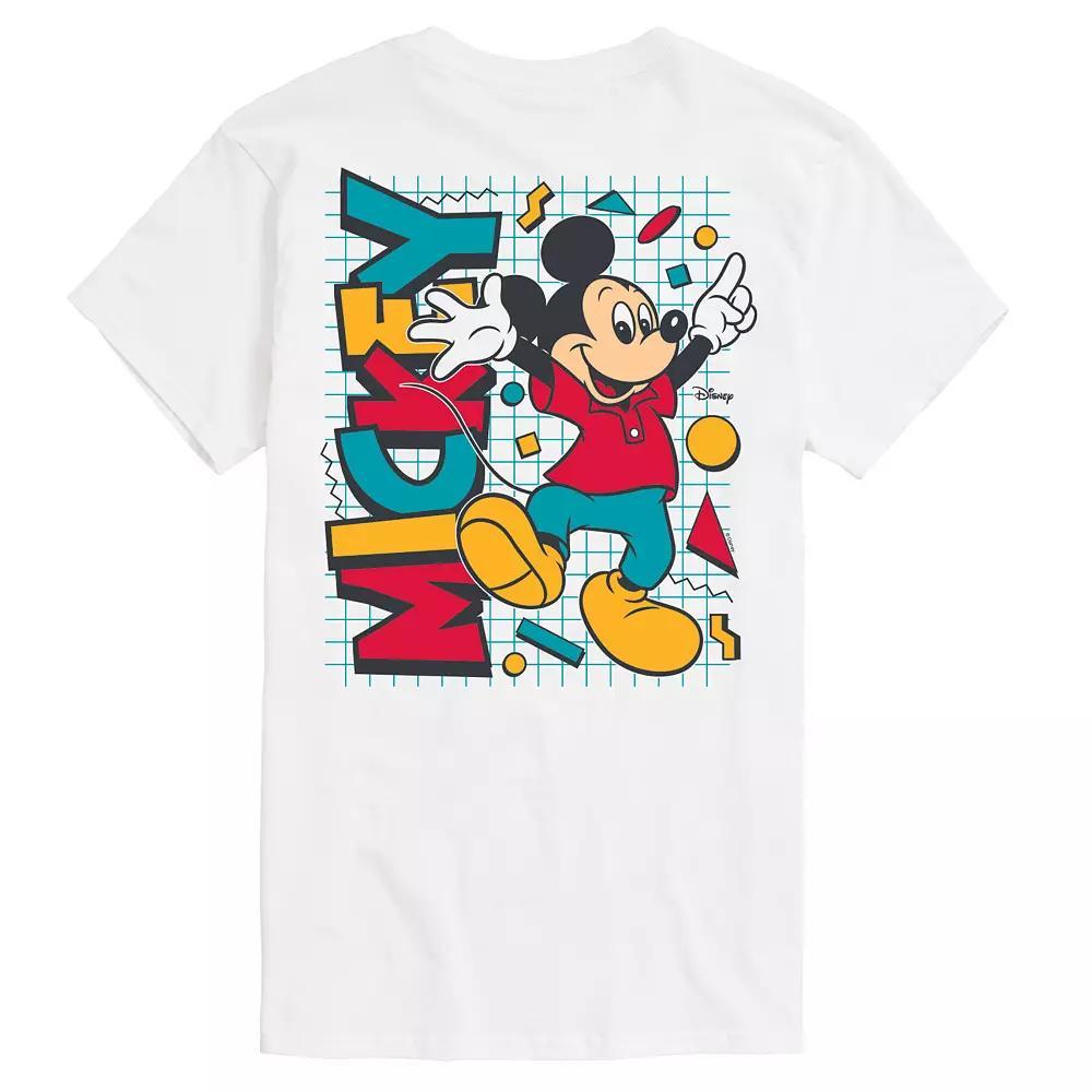 Disney's Mickey Mouse Big & Tall Funky Retro Graphic Tee, Men's,  Product Image