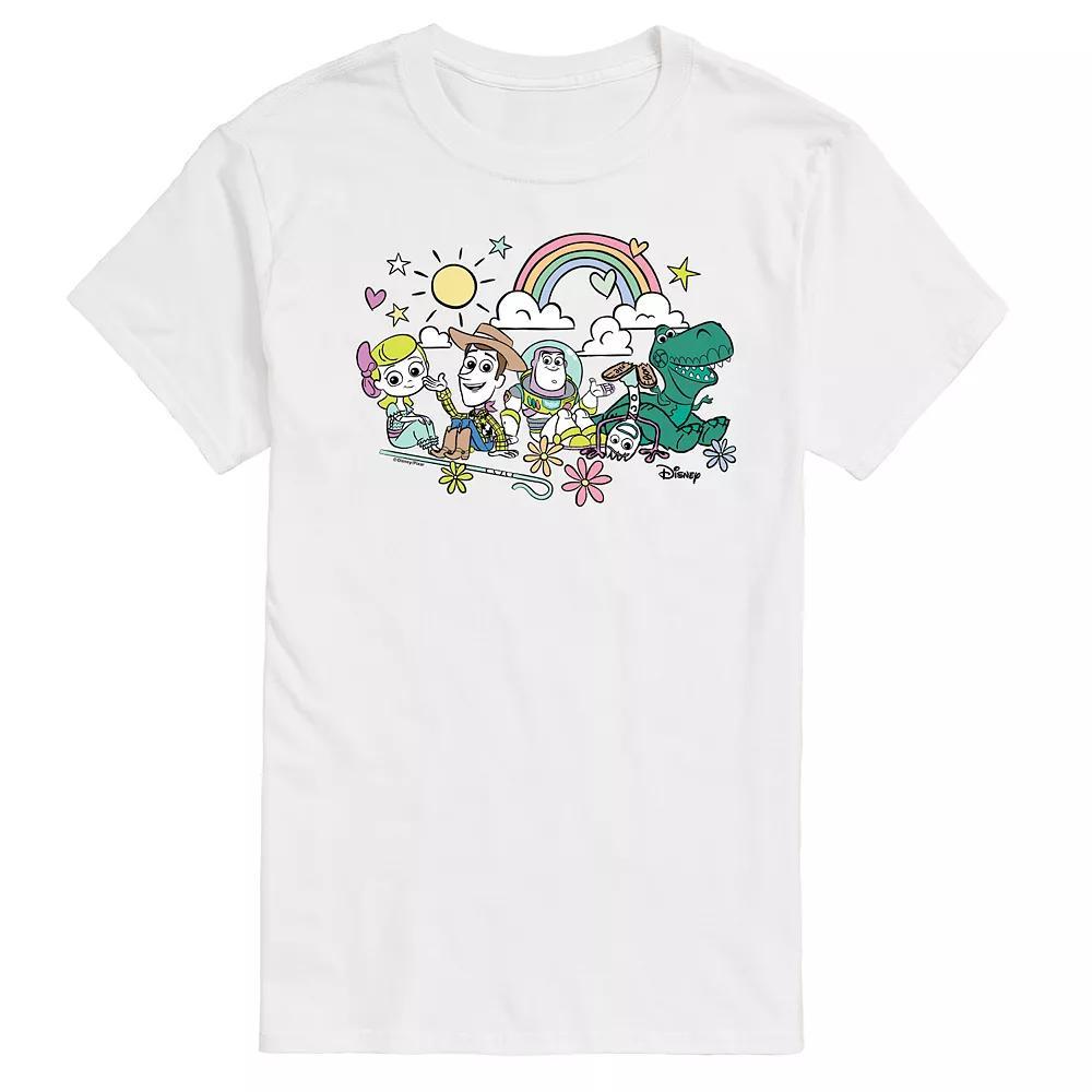 Disney / Pixar's Toy Story 4 Men's Group Sitting Graphic Tee,  Product Image