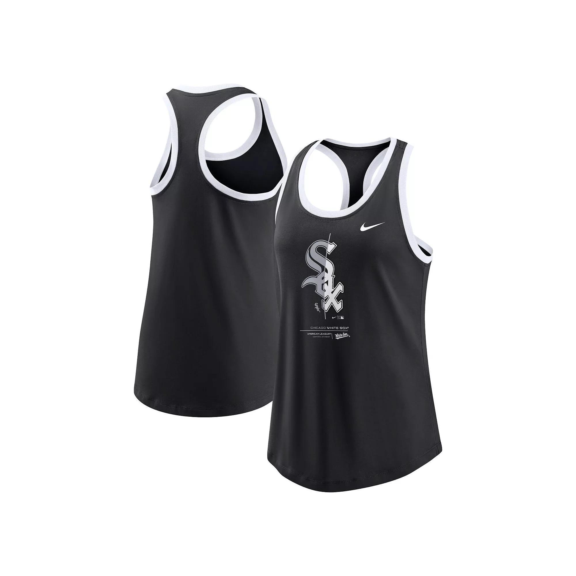 Women's Nike Black Chicago White Sox Tech Tank Top,  Product Image