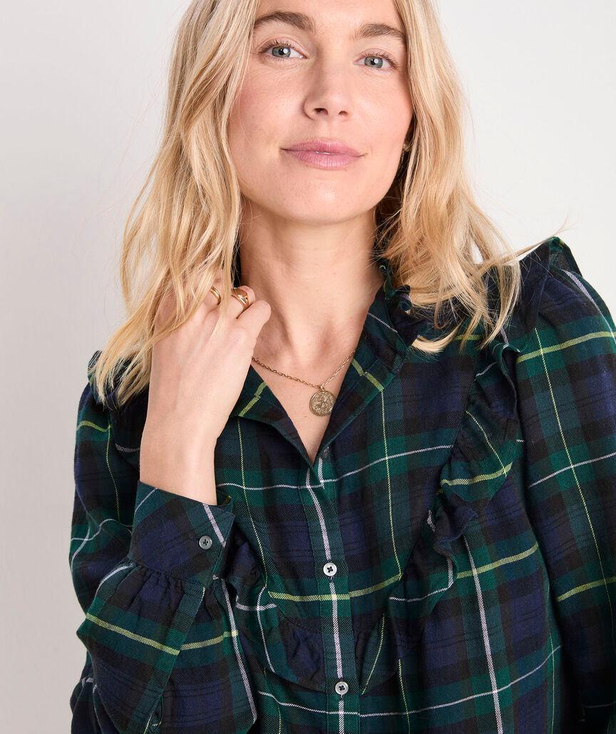 Wool-Blend Ruffle Top Product Image