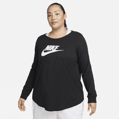 Nike Sportswear Club Women's Long-Sleeve T-Shirt (Plus Size) Product Image