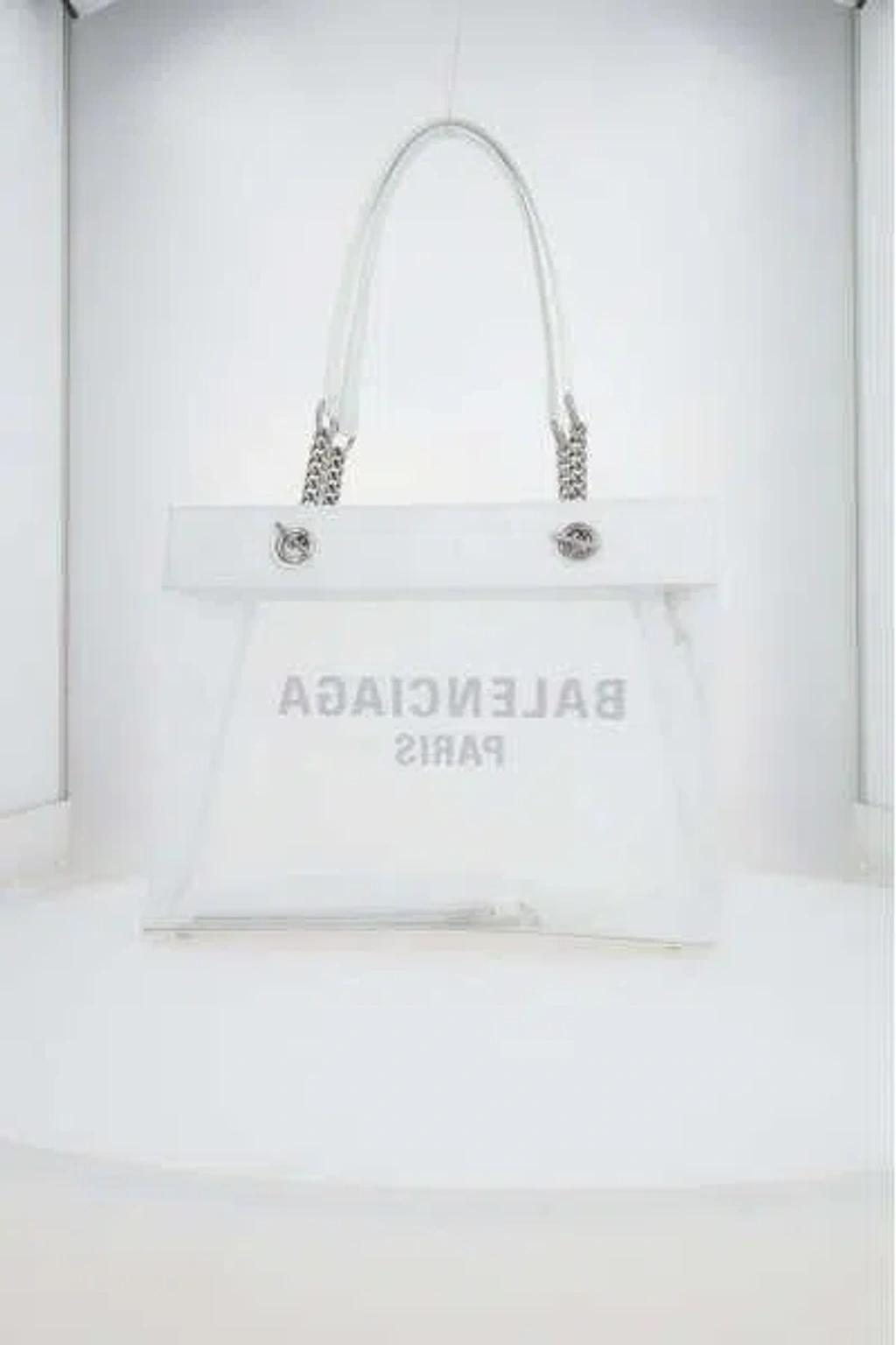 BALENCIAGA Bags In White+black Product Image