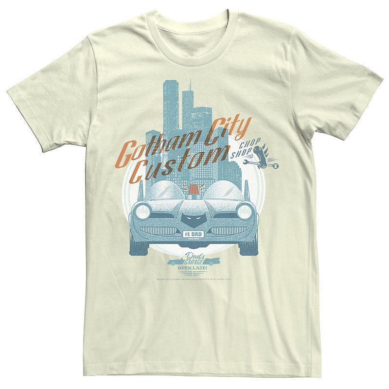 Men's DC Comics Gotham City Customs Shop Poster Tee,  Product Image