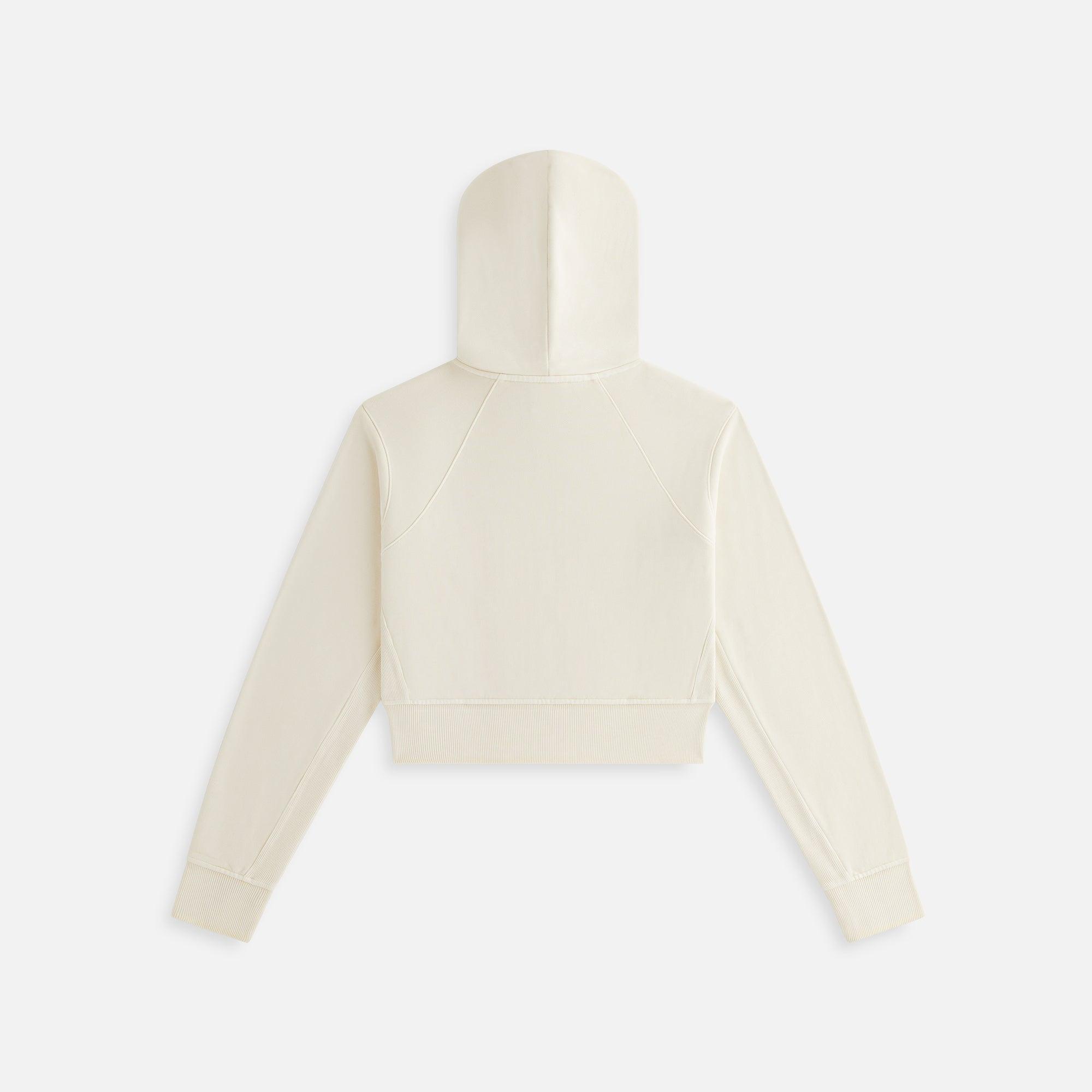 Kith Women Davin Cropped Hoodie - Waffle Female Product Image