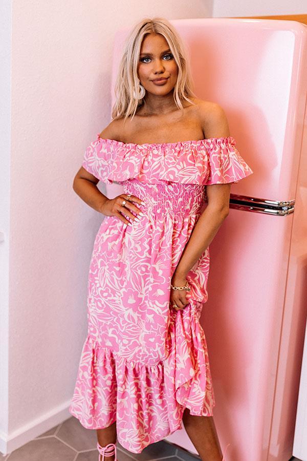 Laguna Luxe Smocked Midi Product Image