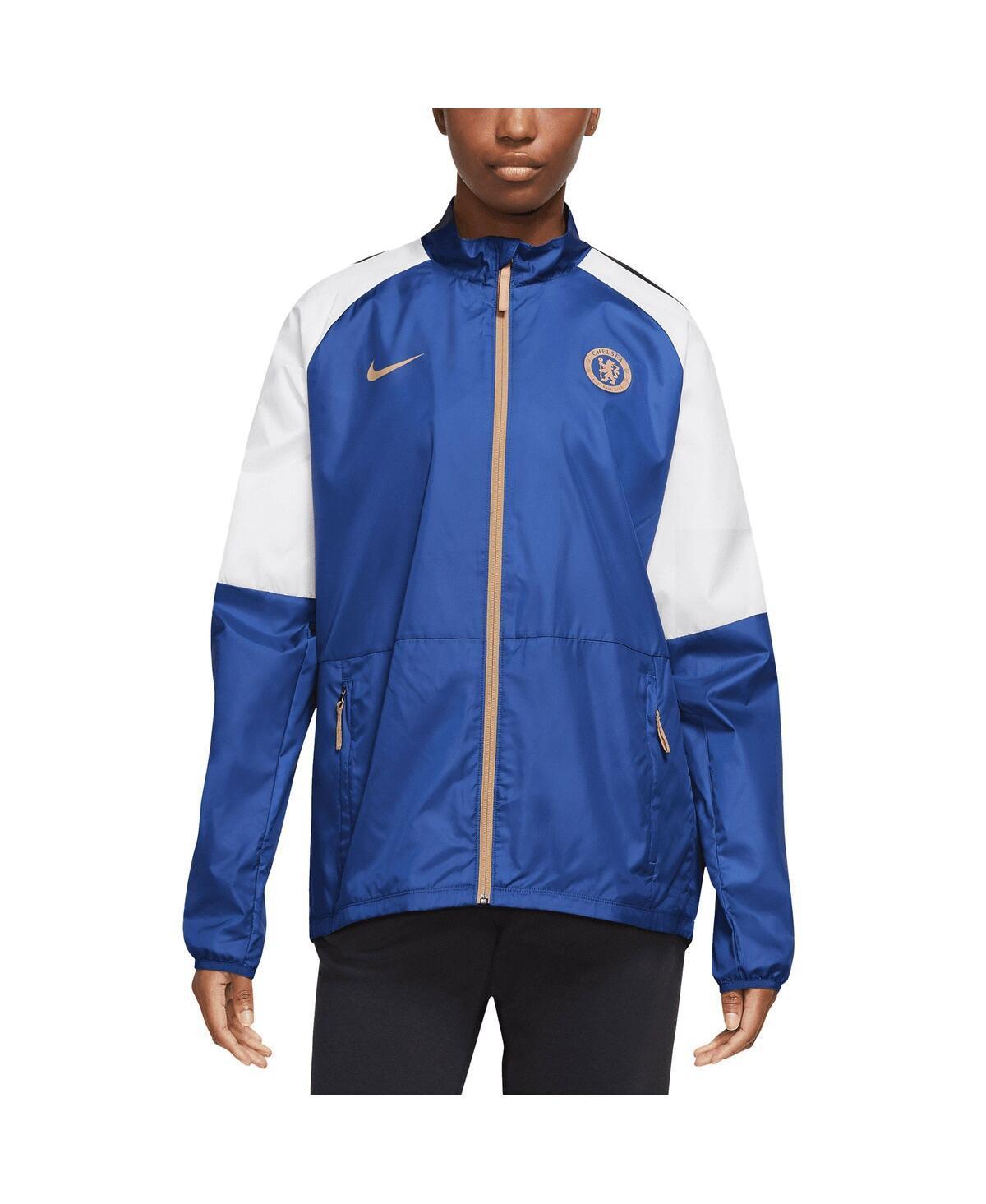 Mens Nike Blue Chelsea 2023 Academy AWF Raglan Full-Zip Jacket Product Image