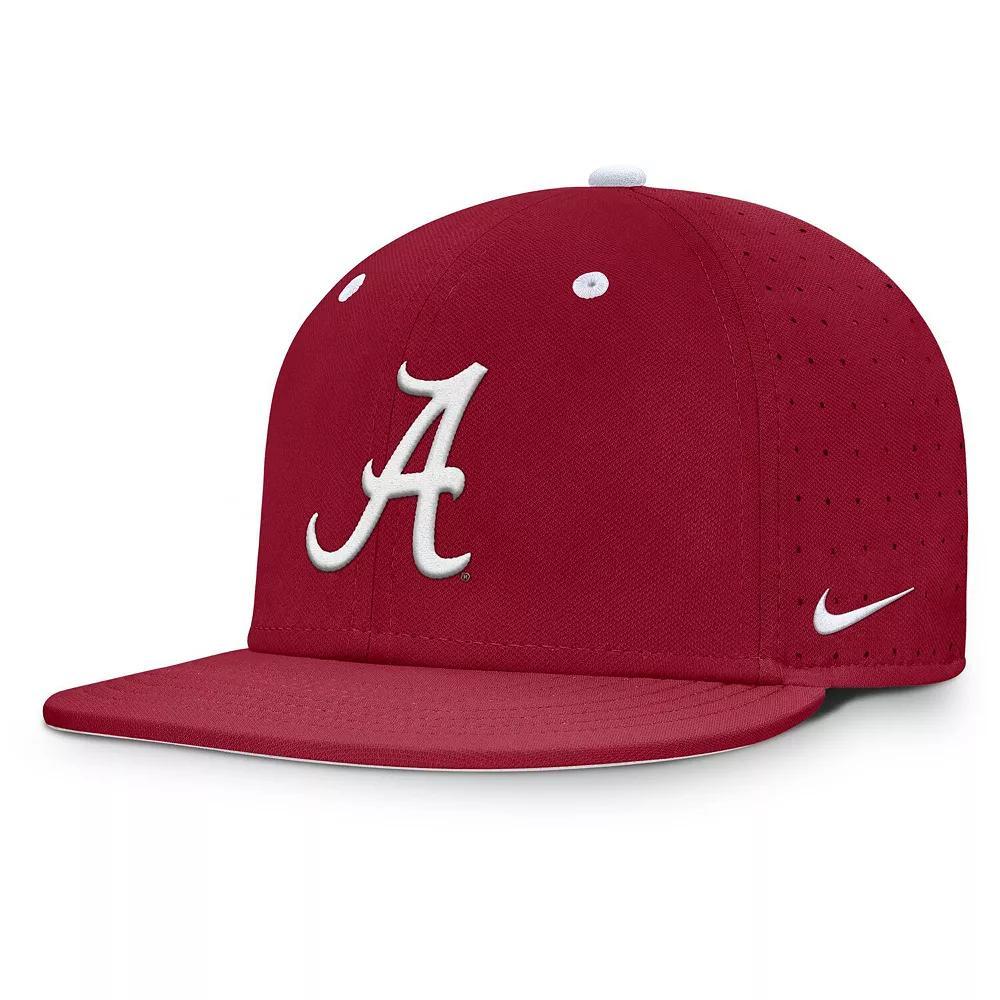 Men's Nike Crimson Alabama Crimson Tide On-Field Dugout True Performance Fitted Hat, Size: 8, Red Product Image