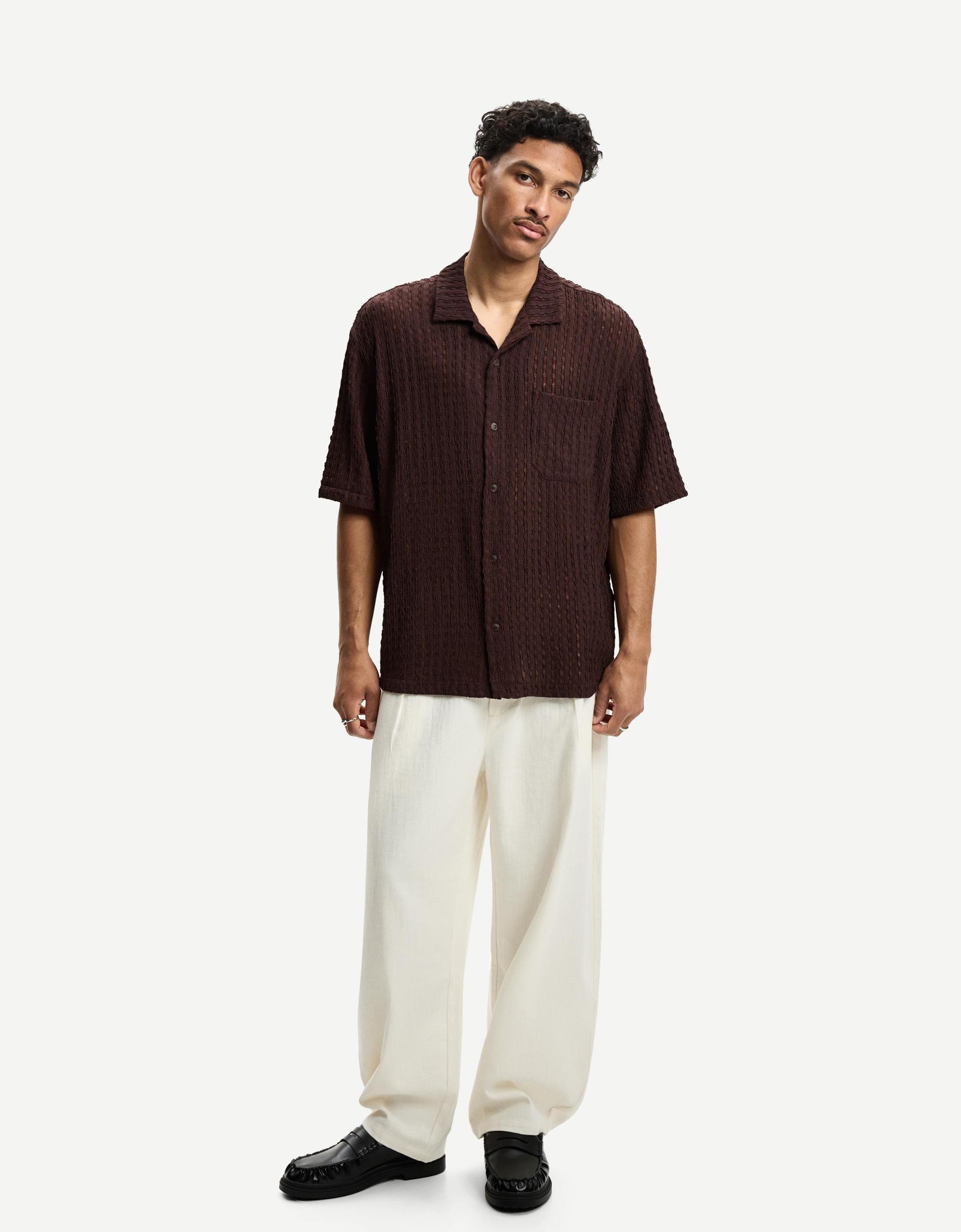 Rustic short sleeve shirt Product Image