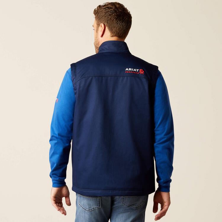 Ariat® Men's Navy FR Basic Insulated Vest Product Image