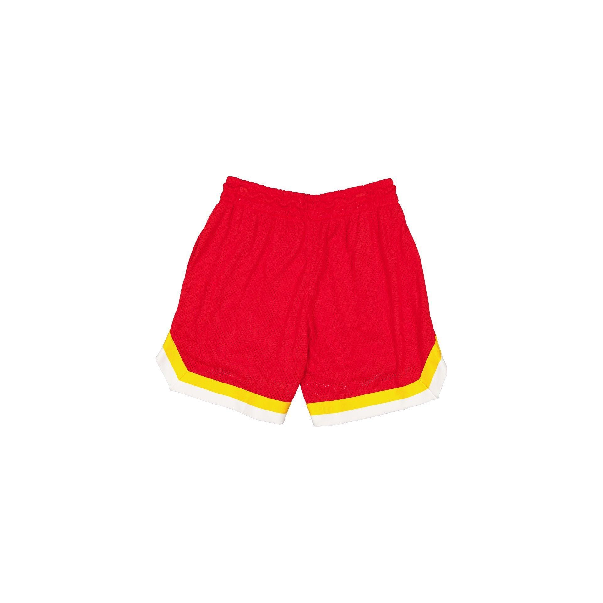 Kansas City Chiefs Mesh Red Shorts Male Product Image