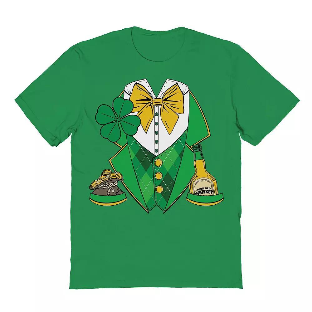 Men's St Patrick's Day St Paddy Costume Graphic Tee,  Product Image