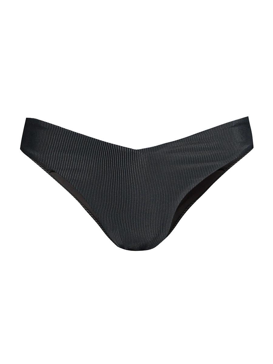 Beach Riot Vanessa Bikini Bottoms Black XS Product Image