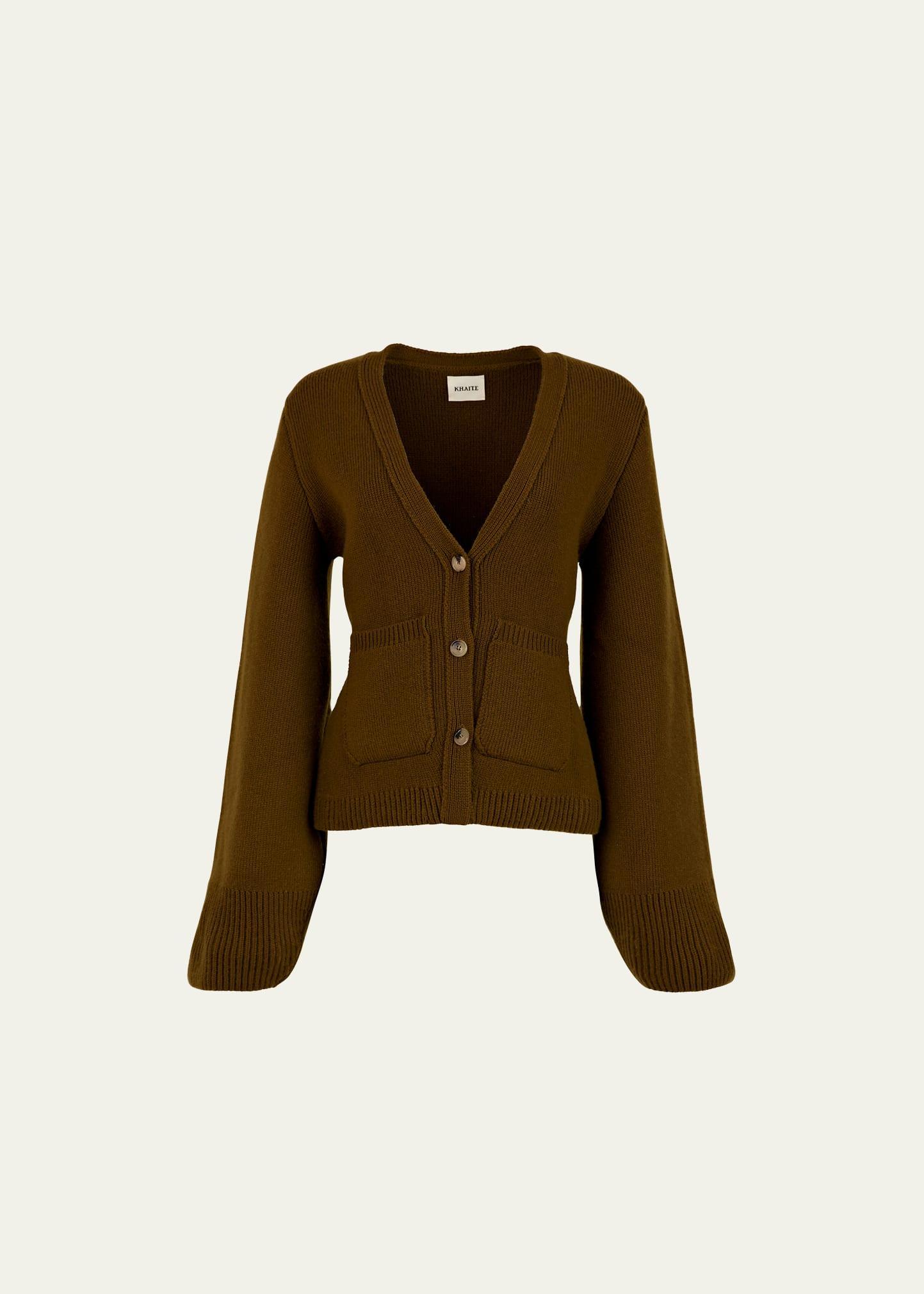 Scarlet Cashmere Cropped Cardigan Product Image