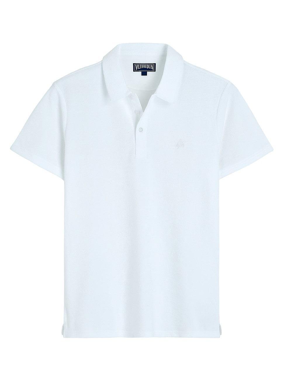 Vilebrequin Men's Solid Terry Polo Product Image