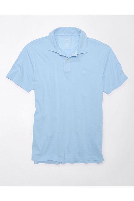 AE Lived-In Jersey Polo Shirt Men's Product Image