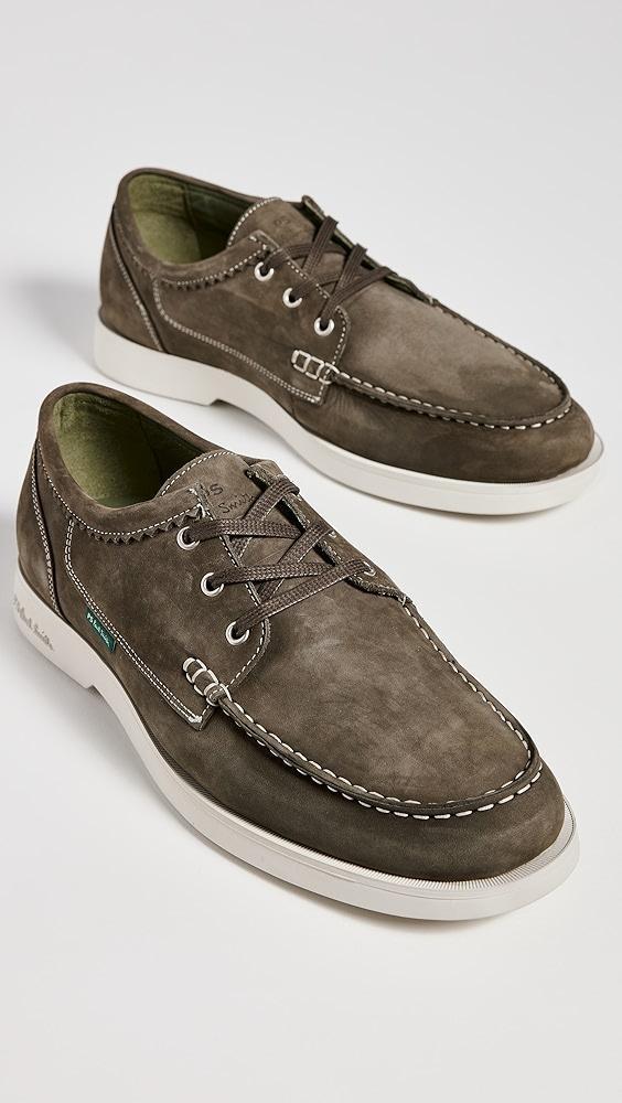 PS Paul Smith Pebble Suede Boat Shoes | Shopbop Product Image