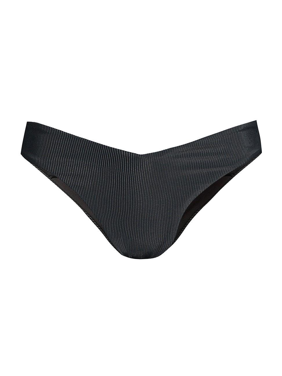 Beach Riot Vanessa Bikini Bottoms Black XS Product Image