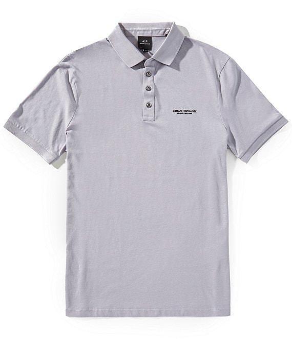 Armani Exchange Core Milan Short Sleeve Polo Shirt Product Image