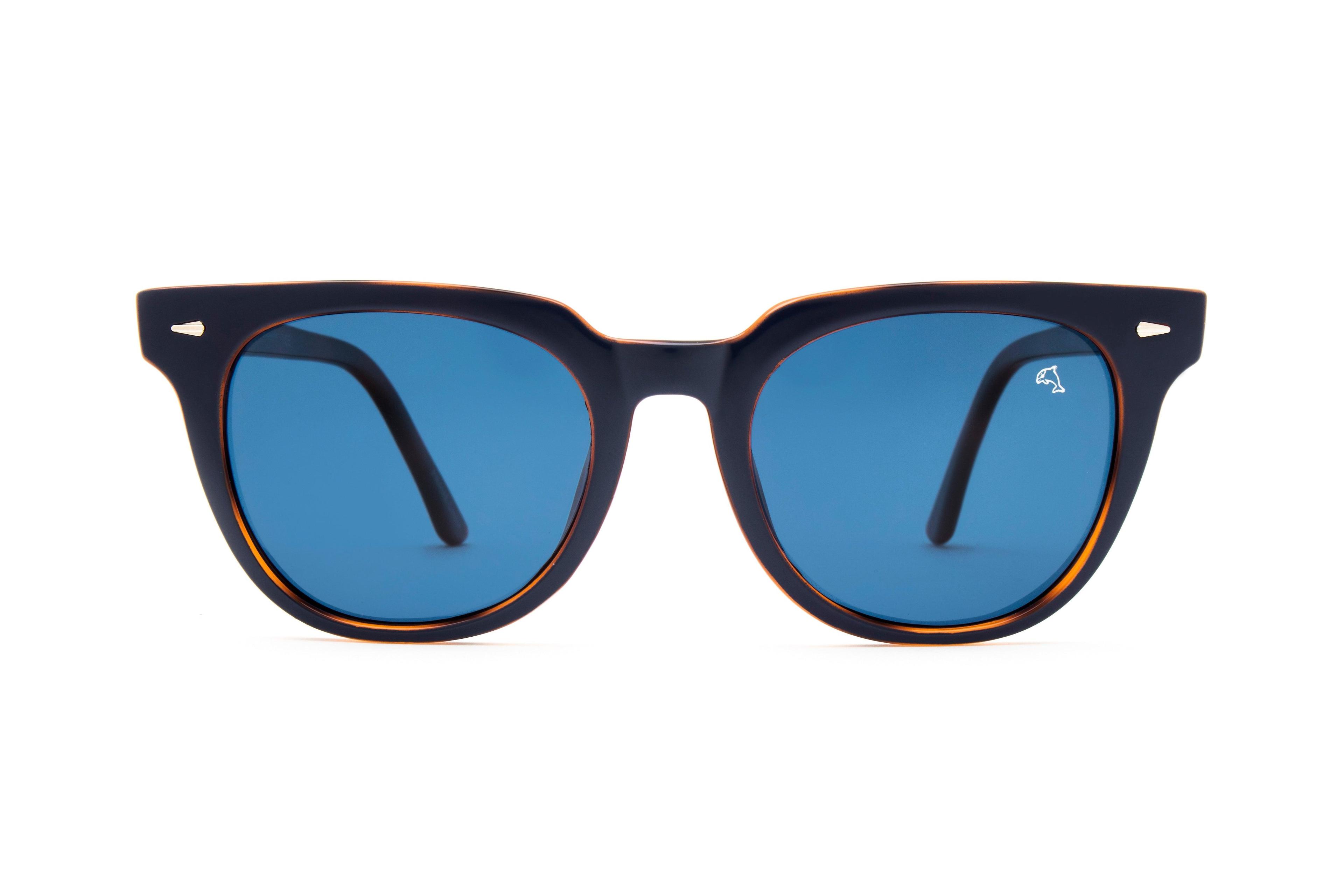 Biscayners Sunset Blue Women's Sunglasses Female Product Image