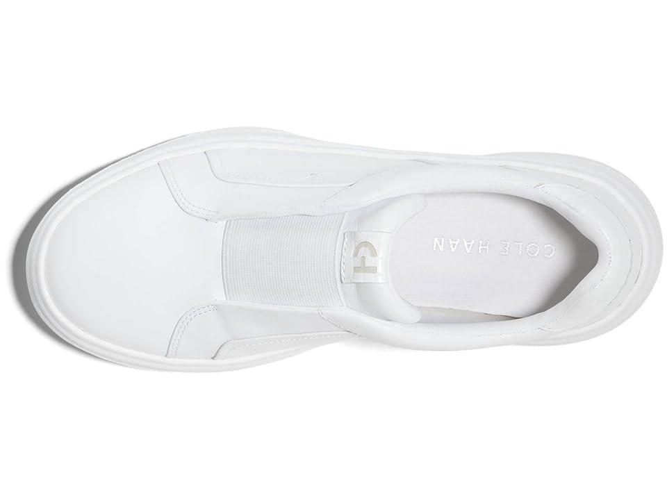 Cole Haan Womens Grandpro Demi Slip On Sneaker - White Size 11 Product Image