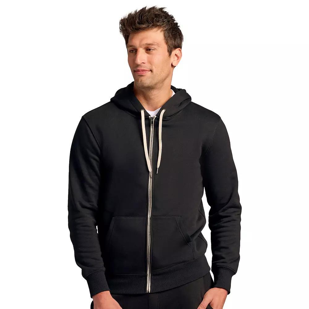 Men's True Classic French Terry Zip-Up Drawstring Hoodie,  Product Image