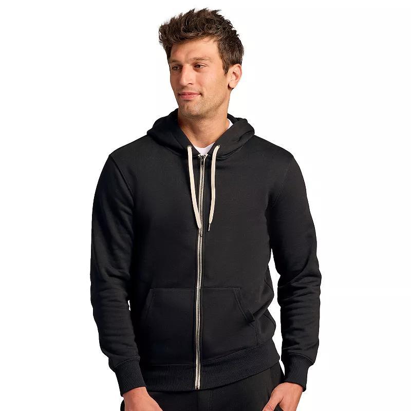Men's True Classic French Terry Zip-Up Drawstring Hoodie,  Product Image