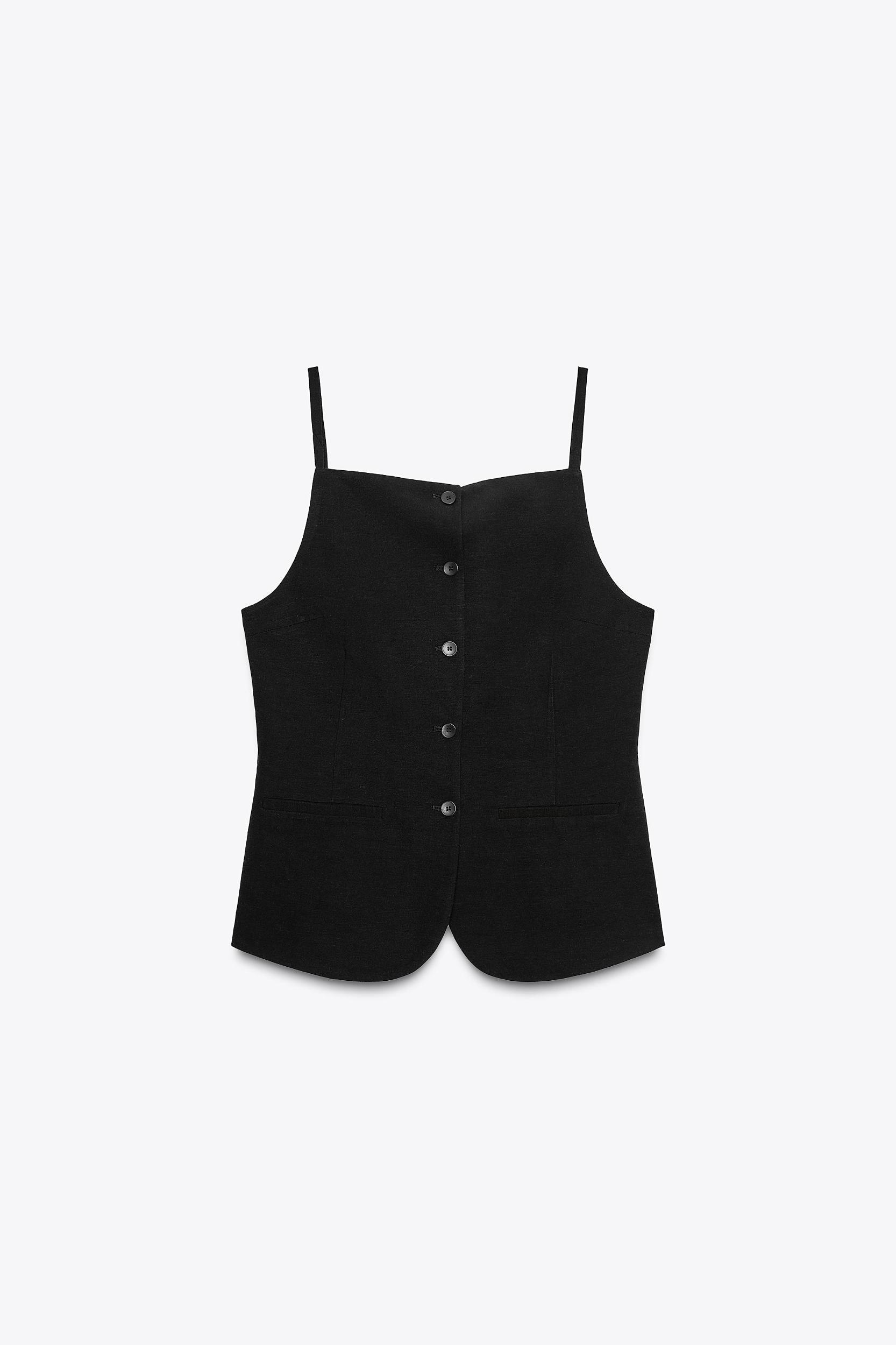 BUTTON TOP VEST Product Image