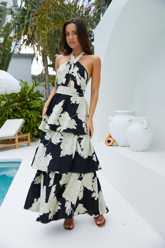 Eclipse Blossom Maxi Dress Multi Product Image