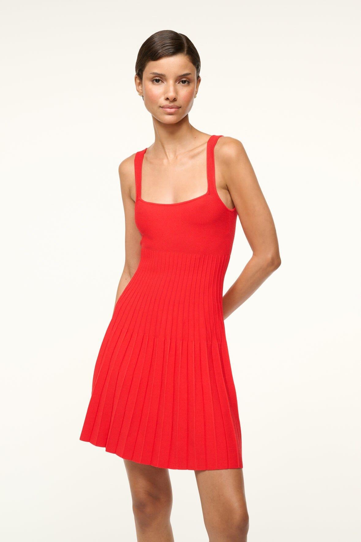MINI ELLISON DRESS | RED ROSE Product Image