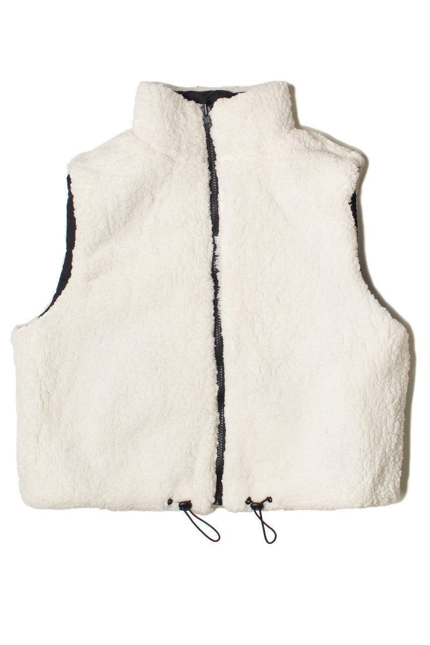 Reversible Sherpa Puffer Vest Product Image