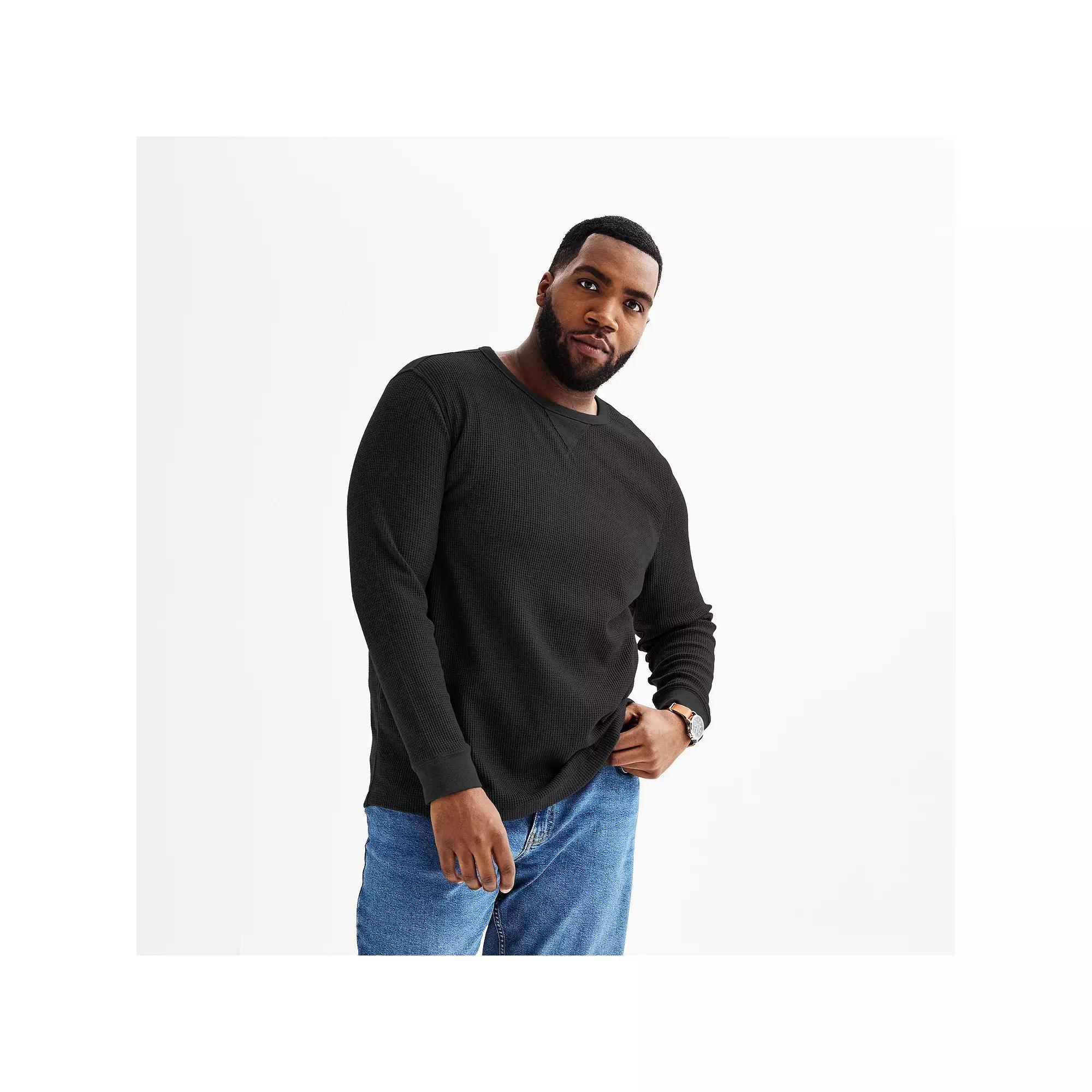 Big & Tall Sonoma Goods For Life® The Essential Waffle Thermal Tee, Men's,  Product Image