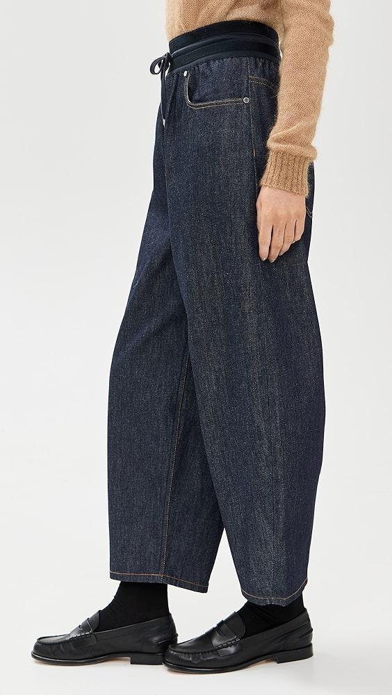 Helmut Lang Cowboy Cocoon Jeans | Shopbop Product Image