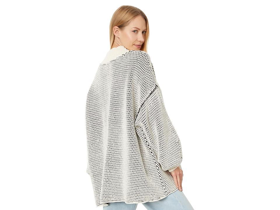 Free People Maisie Sweater (Ivory Combo) Women's Sweater Product Image