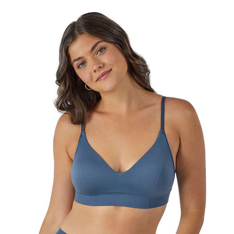 Maidenform® M Wireless Stretch Rib Bralette DM2303, Women's, Size: Small, White Product Image