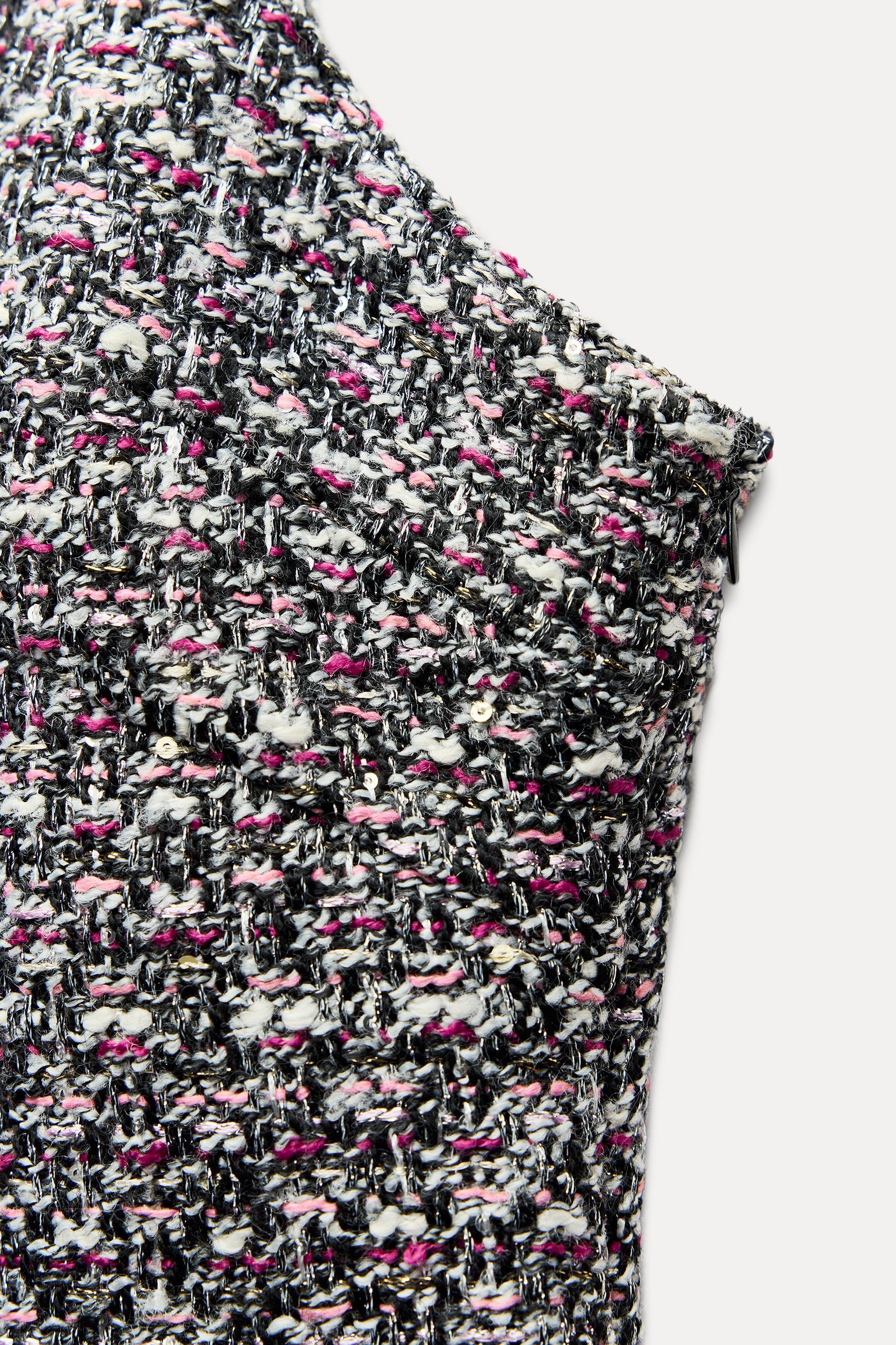 TEXTURED SHORT DRESS Product Image