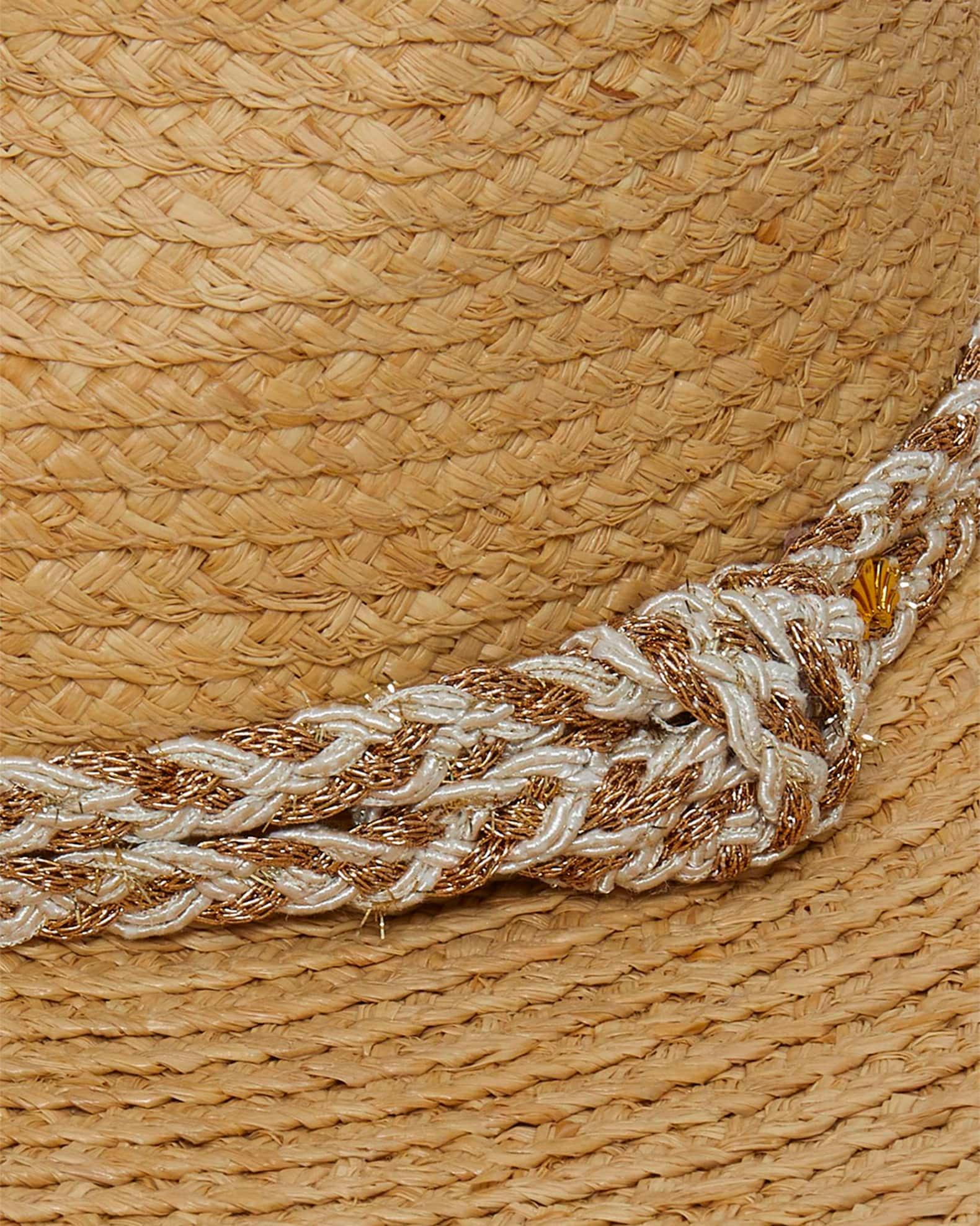Braided Rope Straw Hat Product Image
