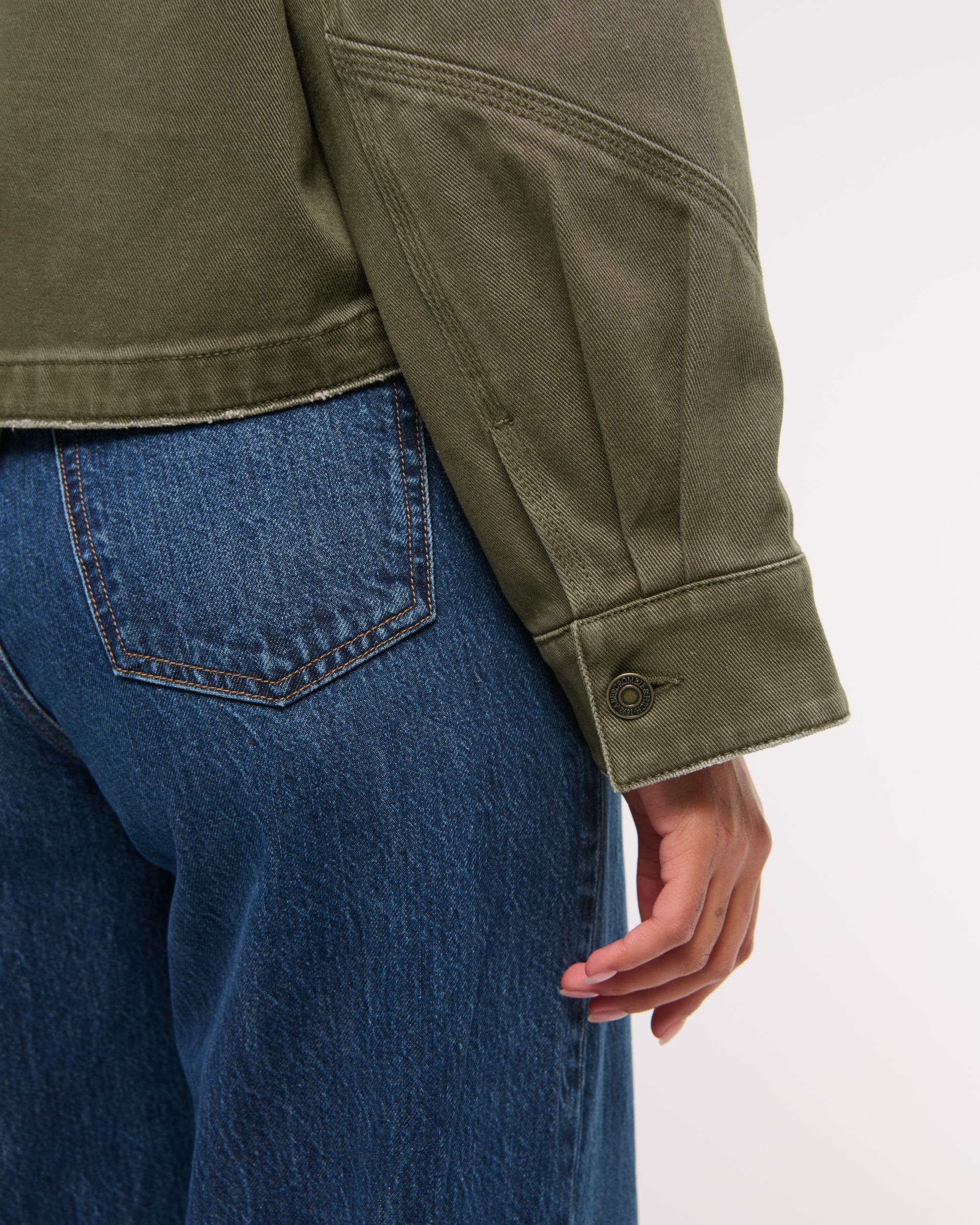 Short Twill Barn Jacket Product Image