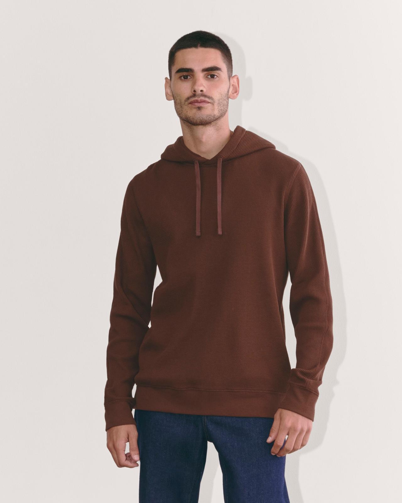 Mens Waffle-Knit Hoodie by Everlane Product Image