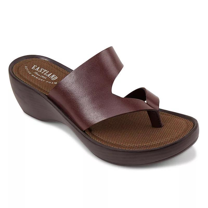 Eastland Womens Laurel Wedge Sandal Comfort Filip Flop Product Image