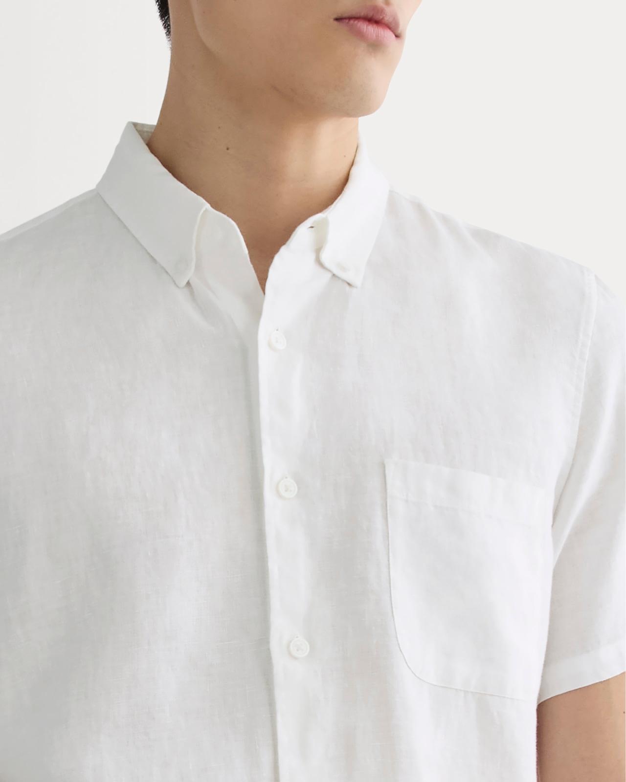 Mens Classic Short-Sleeve Shirt in Linen by Everlane Product Image