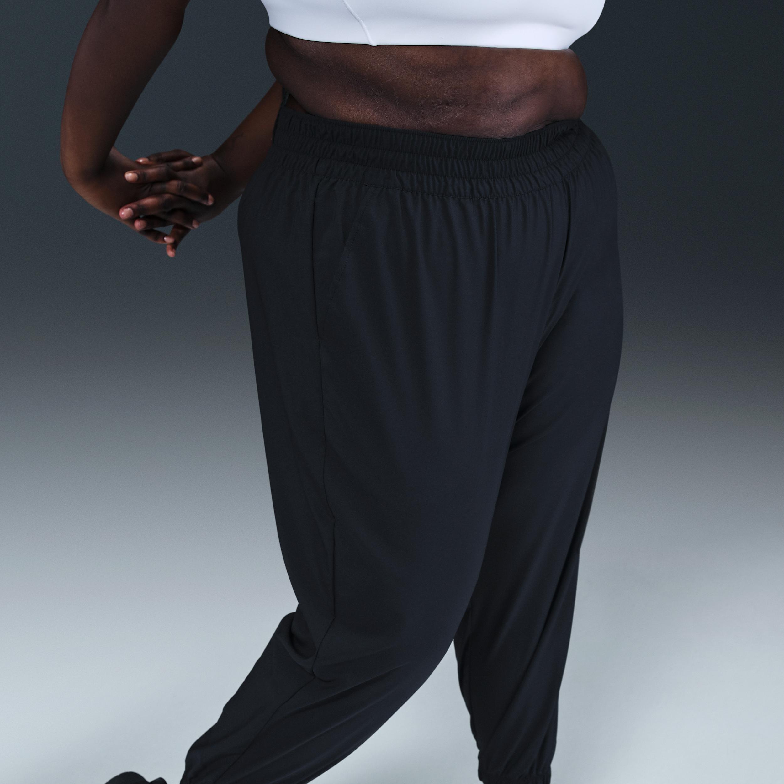 Nike Womens One Dri-FIT High-Waisted 7/8 Jogger Pants (Plus Size) | HJ1052-010 Product Image