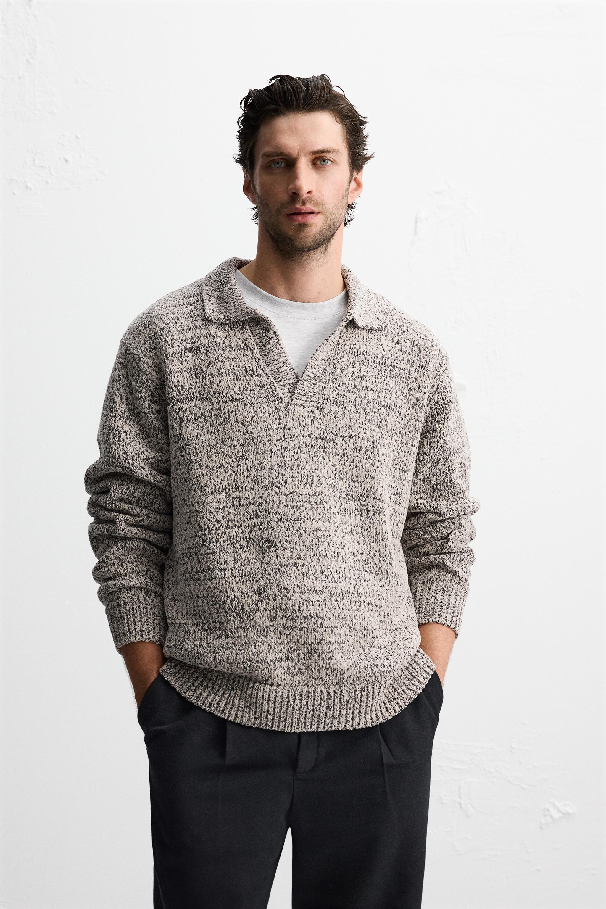 TEXTURED STRUCTURED KNIT POLO Product Image