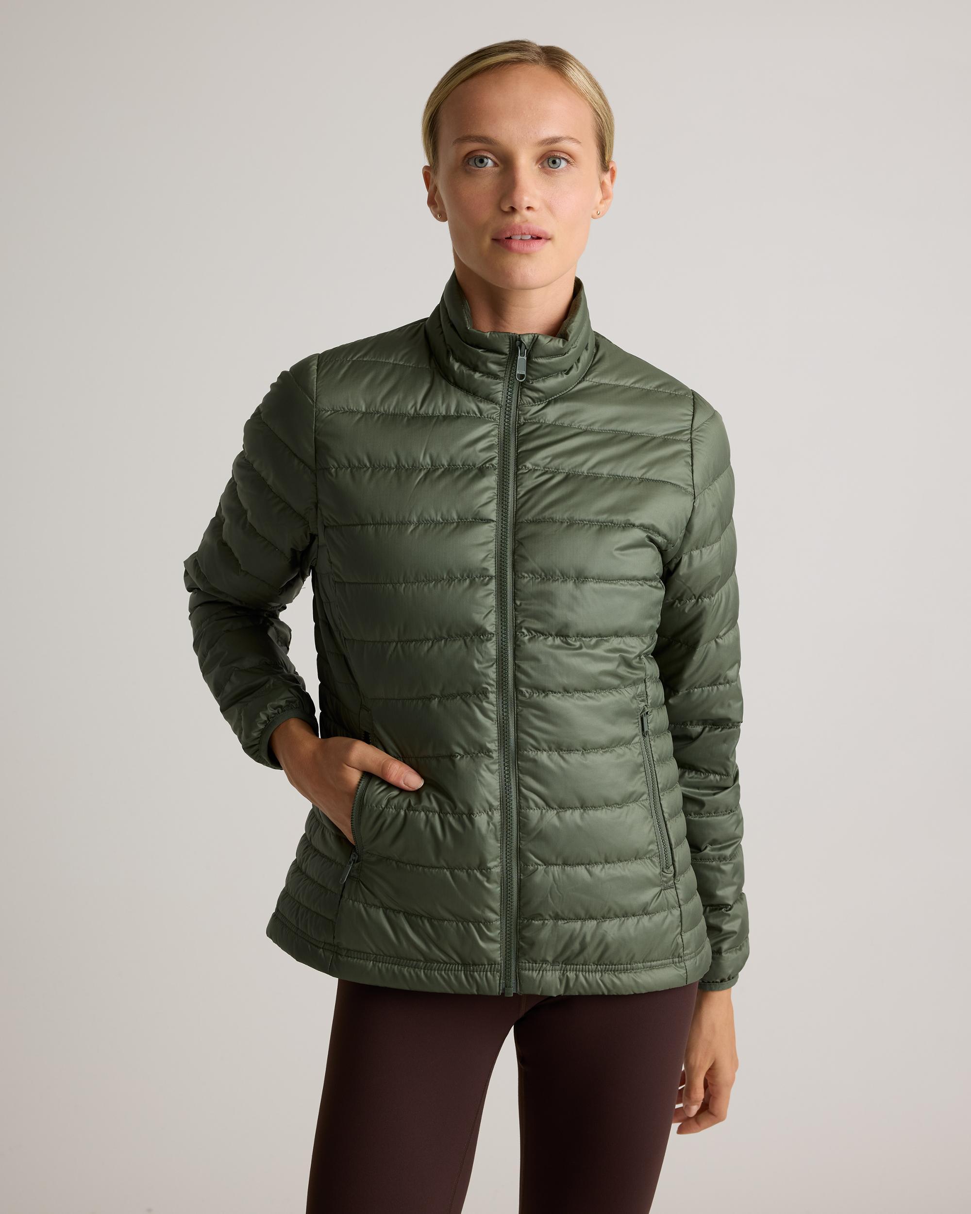 Quince | Women's Lightweight Down Packable Puffer Jacket Recycled Polyester Product Image