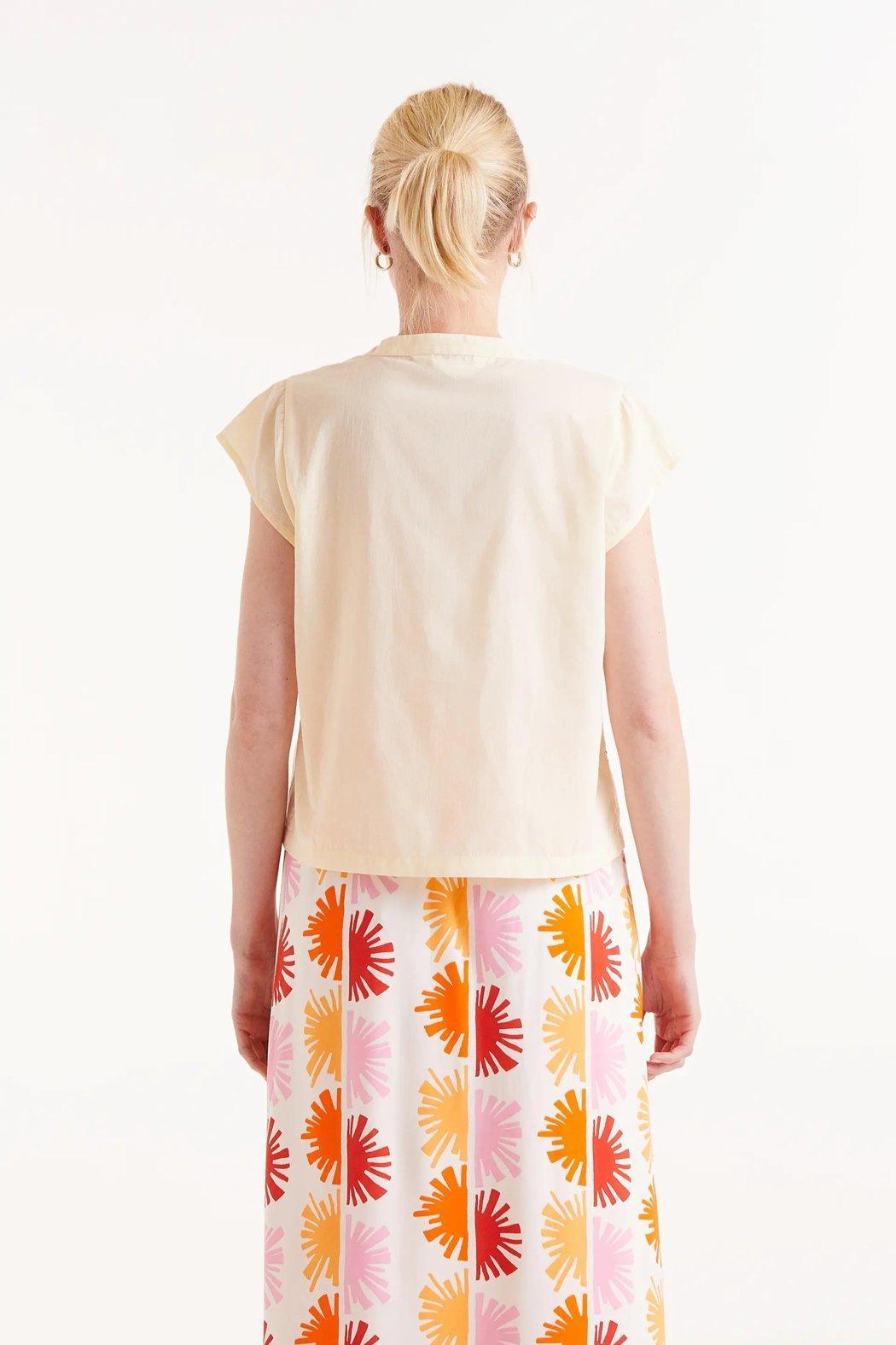 Sun Embroidered Blouse Product Image