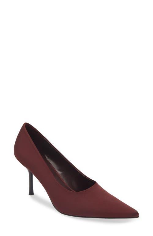 Chosen Pointed Toe Pump In Winesilk Product Image